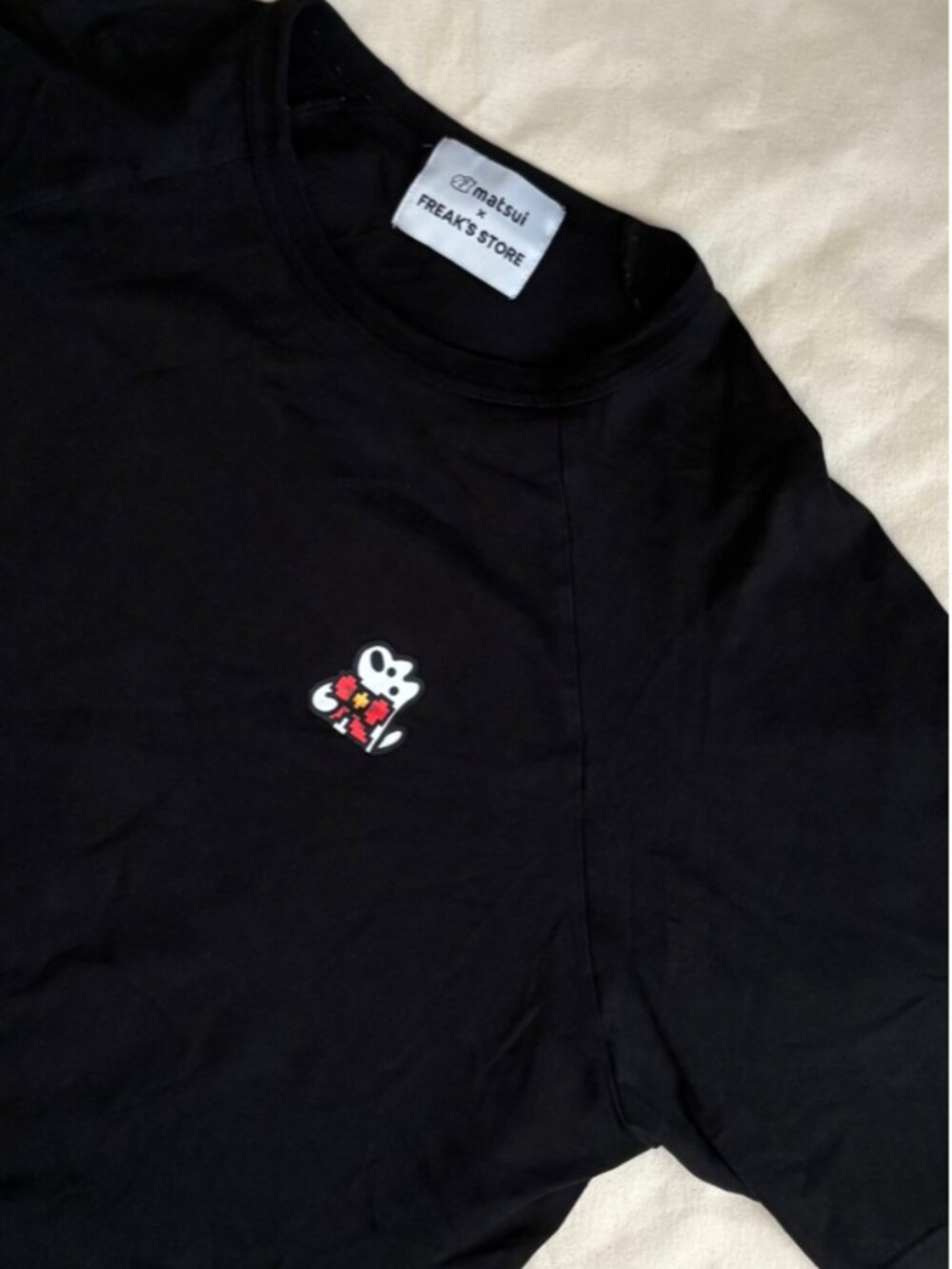 Freaks Store X Matsui tshirt size large black tee unisex